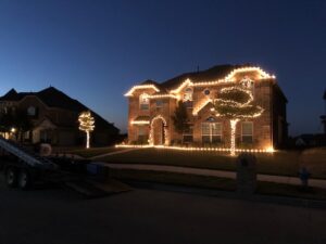 CHRISTMAS Light Installation Sherman Denison Pottsboro TX PLC Services