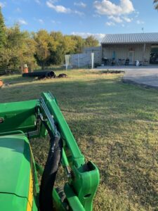 Drainage Install Progress