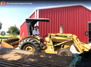 TRACTOR DIRT WORK SERVICE GRAYSON COUNTY PLC SERVICES