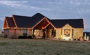 PLC Services Grayson County Christmas Light Installation Sherman TX