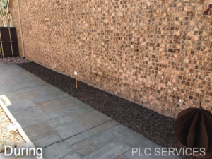 PLC SERVICES - BEFORE + AFTER STONE WALK PATH & LANDSCAPING UPDATES 2023