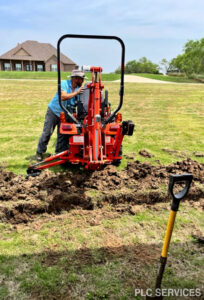 Trench Work 4 PLC Services Grayson County May 2023