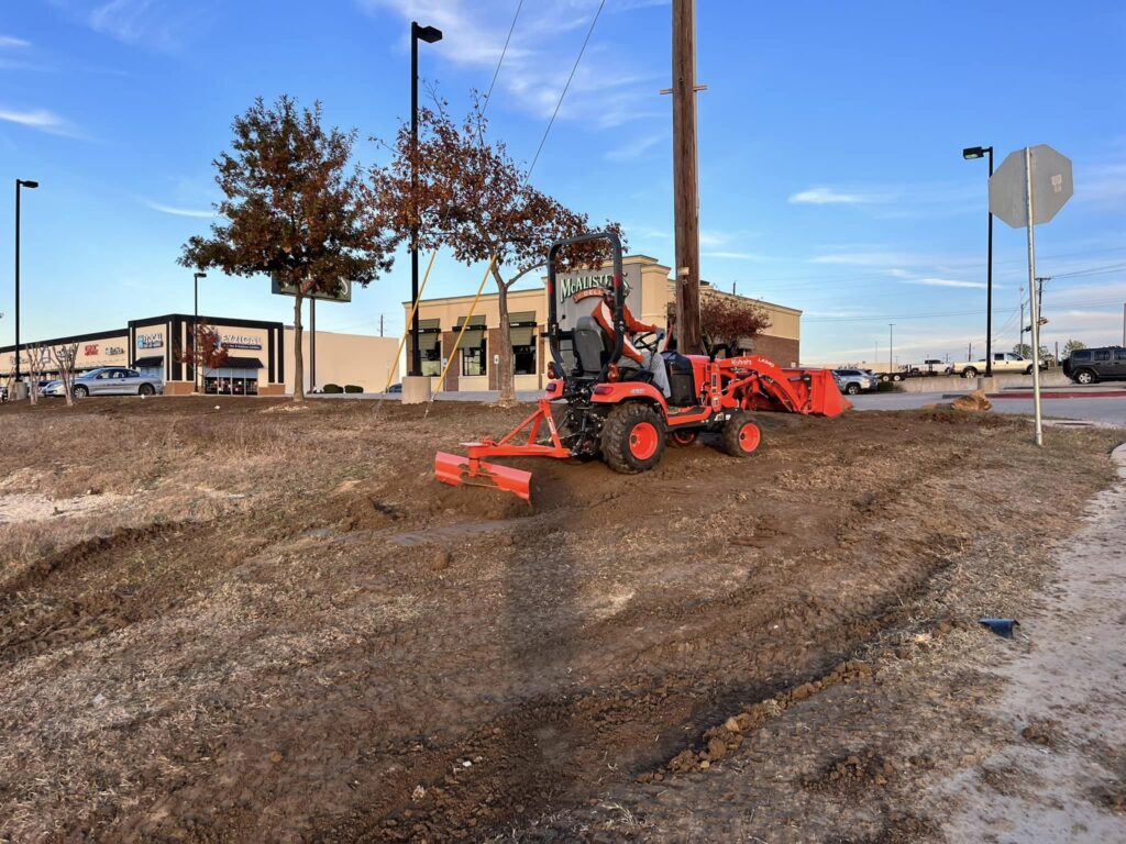 McAlister's Deli Sod Installation Sherman TX