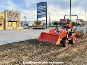 Plc Services Sod Installation Sherman TX McAlister Deli 2023 copy