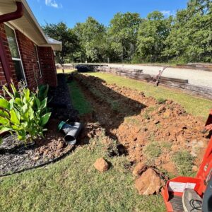 Drainage Erosion Solutions by PLC Services Grayson County TX