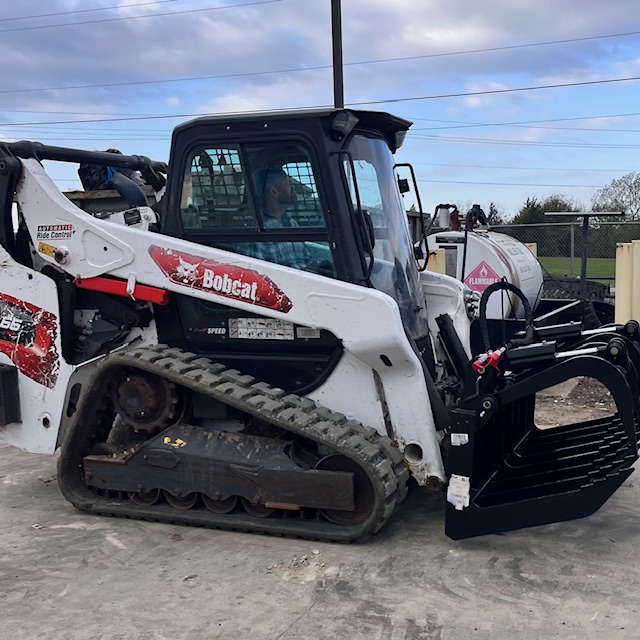 Sherman TX Skid Steer Services Dirt & Rock Grapple Front End Loader