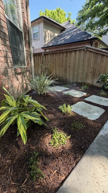 Spring Flowerbed Update PLC Services Grayson County